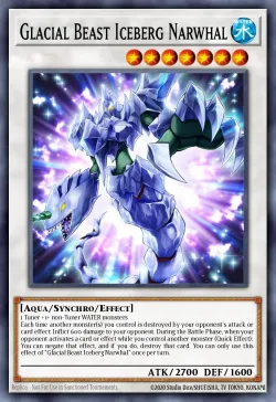 Glacial Beast Iceberg Narwhal #EN033 · Yu-Gi-Oh!