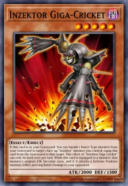 Inzektor Giga-Cricket 「EN」