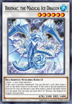 Brionac, the Magical Ice Dragon #EN004 · Yu-Gi-Oh!