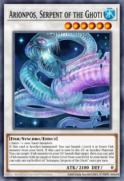Arionpos, Serpent of the Ghoti #EN088 · Yu-Gi-Oh!
