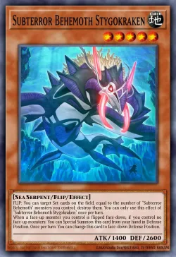 Subterror Behemoth Stygokraken 「EN」