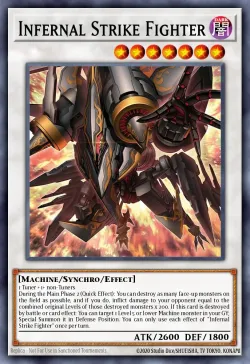 Infernal Strike Fighter #EN123 · Yu-Gi-Oh!