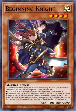 Beginning Knight #EN123 · Yu-Gi-Oh!