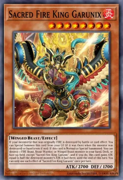 Sacred Fire King Garunix 「EN」