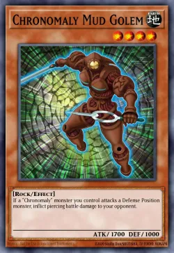 Chronomaly Mud Golem #EN003 · Yu-Gi-Oh!
