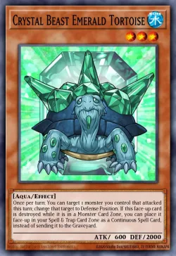 Crystal Beast Emerald Tortoise 「EN」