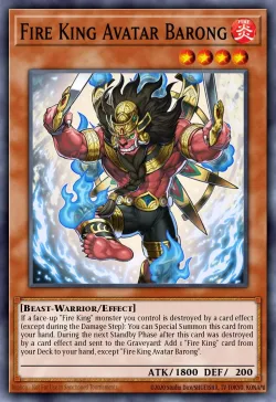 Fire King Avatar Barong 「EN」