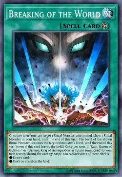 Breaking of the World #EN057 · Yu-Gi-Oh!