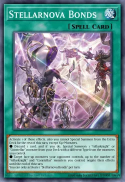 Stellarnova Bonds #EN020 · Yu-Gi-Oh!