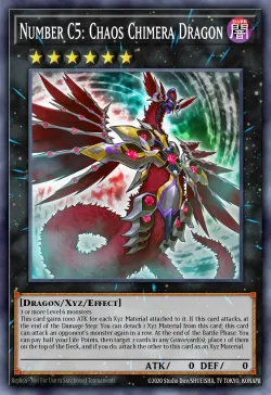 Number C5: Chaos Chimera Dragon 「EN」