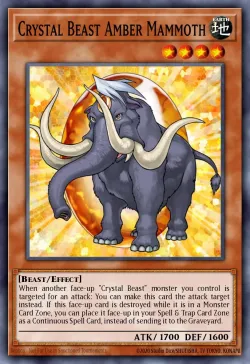 Crystal Beast Amber Mammoth 「EN」