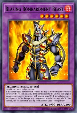 Blazing Bombardment Beast 「EN」