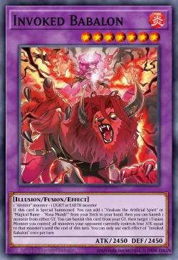 Invoked Baybarron #EN031 · Yu-Gi-Oh!