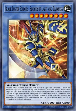 Black Luster Soldier - Soldier of Light and Darkness #EN028 · Yu-Gi-Oh!