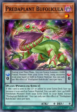 Predaplant Bufolicula 「EN」