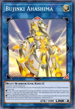 Bujinki Ahashima #EN018 · Yu-Gi-Oh!