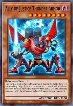 Ally of Justice Thunder Armor 「EN」