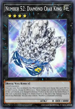 Number 52: Diamond Crab King 「EN」