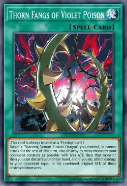 Thorn Fangs of Violet Poison #EN039 · Yu-Gi-Oh!