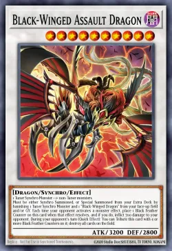 Black-Winged Assault Dragon 「EN」