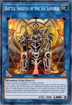 Battle Shogun of the Six Samurai #ENSE2 · Yu-Gi-Oh!