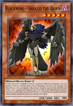 Blackwing - Sirocco the Dawn 「EN」