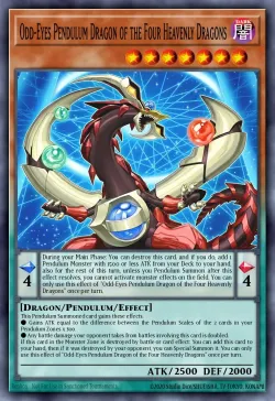 Odd-Eyes Pendulum Dragon of the Four Heavenly Dragons 「EN」