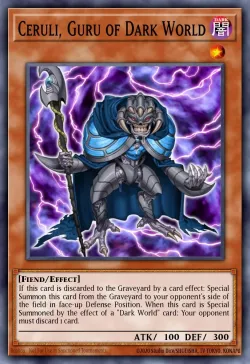 Ceruli, Guru of Dark World 「EN」