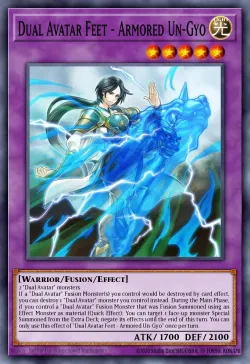 Dual Avatar Feet - Armored Un-Gyo #EN033 · Yu-Gi-Oh!