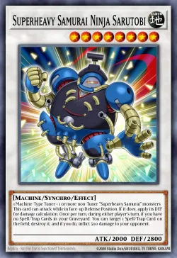 Superheavy Samurai Ninja Sarutobi 「EN」