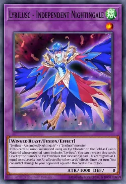 Lyrilusc - Independent Nightingale #EN041 · Yu-Gi-Oh!
