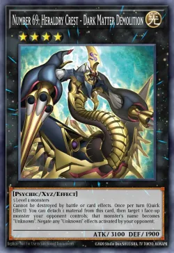 Number 69: Heraldry Crest - Dark Matter Demolition 「EN」