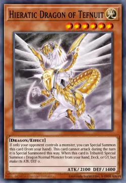 Hieratic Dragon of Tefnuit 「EN」