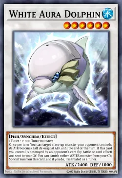 White Aura Dolphin 「EN」