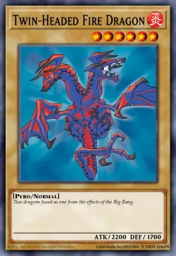 Twin-Headed Fire Dragon 「EN」