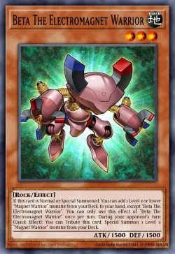 Beta The Electromagnet Warrior 「EN」