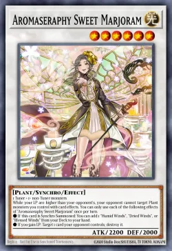 Aromaseraphy Sweet Marjoram #EN034 · Yu-Gi-Oh!