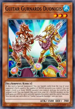 Guitar Gurnards Duonigis #EN020 · Yu-Gi-Oh!