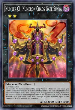Number C1: Numeron Chaos Gate Sunya 「EN」