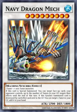 Navy Dragon Mech 「EN」