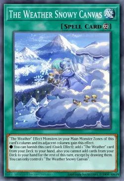 The Weather Snowy Canvas 「EN」