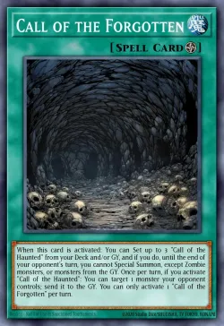 Call of the Forgotten #EN007 · Yu-Gi-Oh!