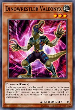 Dinowrestler Valeonyx #EN151 · Yu-Gi-Oh!