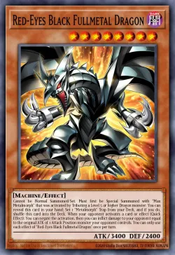 Red-Eyes Black Fullmetal Dragon 「EN」