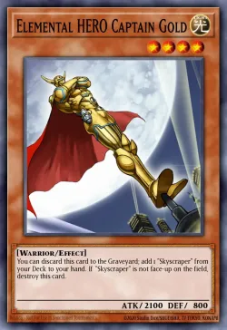 Elemental HERO Captain Gold 「EN」