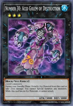 Number 30: Acid Golem of Destruction 「EN」