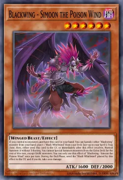 Blackwing - Simoon the Poison Wind 「EN」