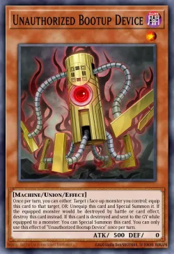 Unauthorized Bootup Device 「EN」