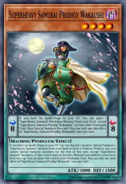 Superheavy Samurai Prodigy Wakaushi 「EN」