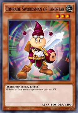 Comrade Swordsman of Landstar #EN033 · Yu-Gi-Oh!